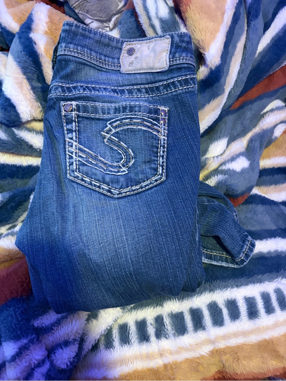 Dark Blue Women's silvers bootcut Jeans